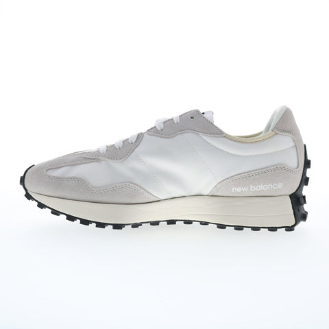 New Balance 327 XMS327FE Mens Gray Suede Lace Up Lifestyle Sneakers Shoes