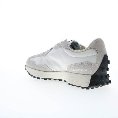 New Balance 327 XMS327FE Mens Gray Suede Lace Up Lifestyle Sneakers Shoes