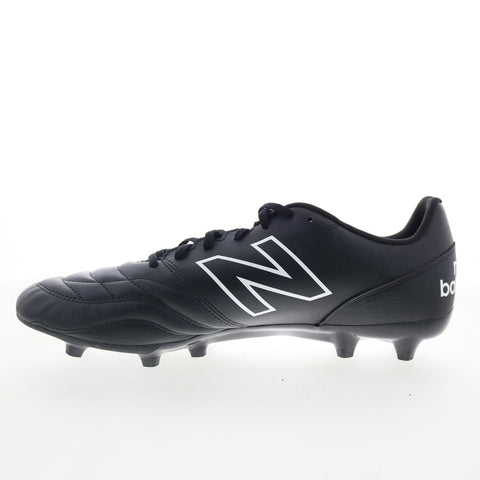 New Balance 442 V2 Academy FG Mens Black Athletic Soccer Cleats Shoes