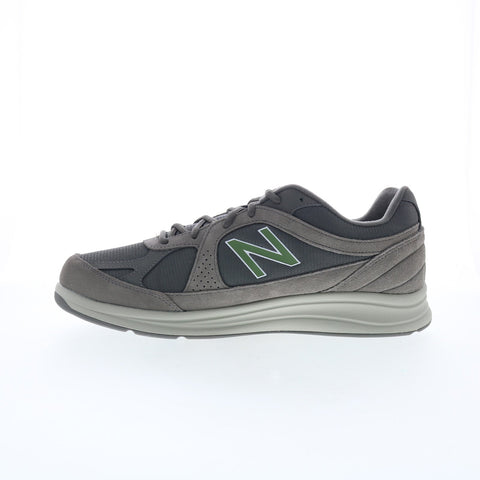 New Balance 877 XMW877GT Mens Gray Suede Lifestyle Sneakers Shoes