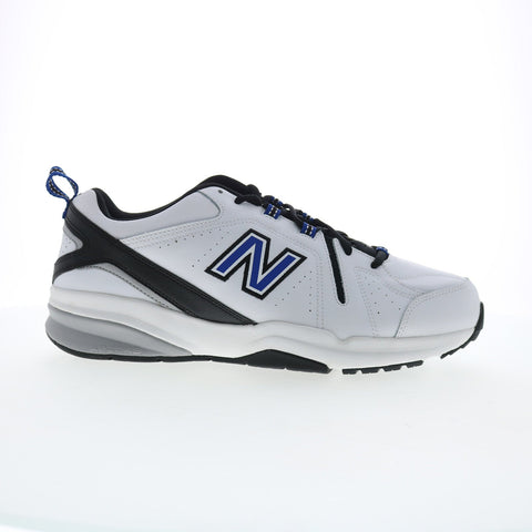 New Balance 608V5 XMX608WR5 Mens White Wide Canvas Lifestyle Sneakers Shoes