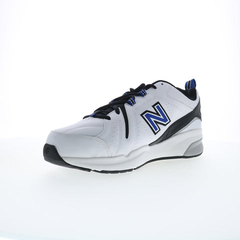 New Balance 608V5 XMX608WR5 Mens White Extra Wide 4E Lifestyle Sneakers Shoes