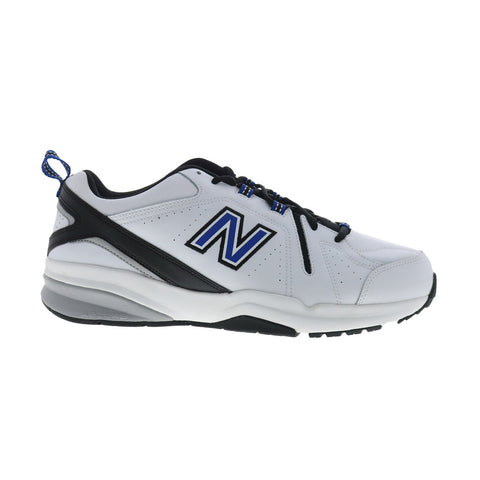 New Balance 608V5 XMX608WR5 Mens White Extra Wide 4E Lifestyle Sneakers Shoes