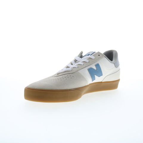 New Balance 272 XNM272RUP Mens White Suede Lifestyle Sneakers Shoes