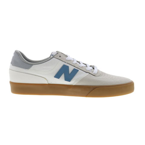 New Balance 272 XNM272RUP Mens White Suede Lifestyle Sneakers Shoes