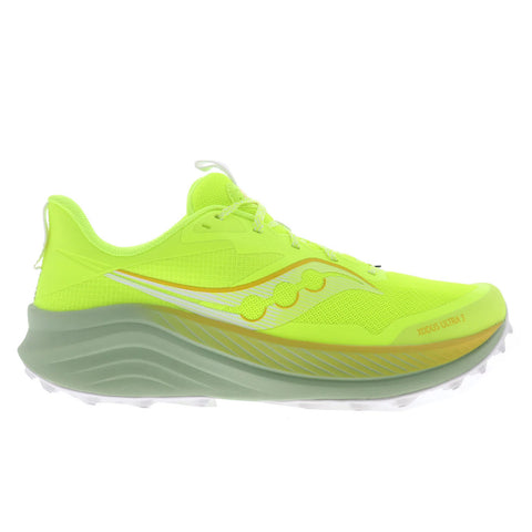 Saucony Xodus Ultra 3 S10914-220 Womens Green Lace Up Athletic Hiking Shoes