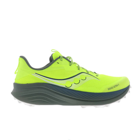 Saucony Xodus Ultra 3 S20914-220 Mens Green Lace Up Athletic Hiking Shoes