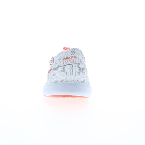 Xtratuf Salmon Sisters Sharkbyte Slip Resistant Womens White Sneakers Shoes