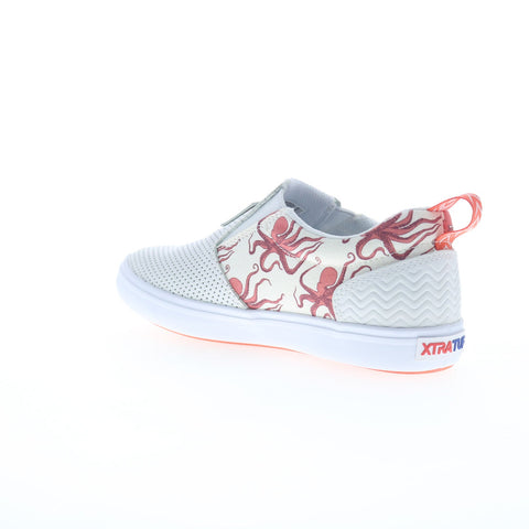 Xtratuf Salmon Sisters Sharkbyte Slip Resistant Womens White Sneakers Shoes