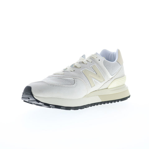 New Balance 574 XU574LGE1 Mens Gray Suede Lifestyle Sneakers Shoes
