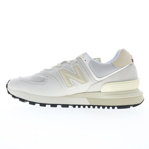New Balance 574 XU574LGE1 Mens Gray Suede Lifestyle Sneakers Shoes