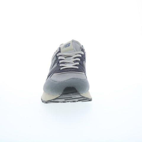 New Balance 574 XU574LGG2 Mens Gray Suede Lifestyle Sneakers Shoes