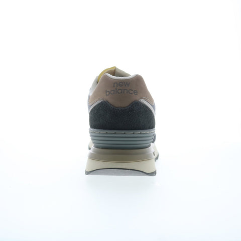 New Balance 574 XU574LGG2 Mens Gray Suede Lifestyle Sneakers Shoes