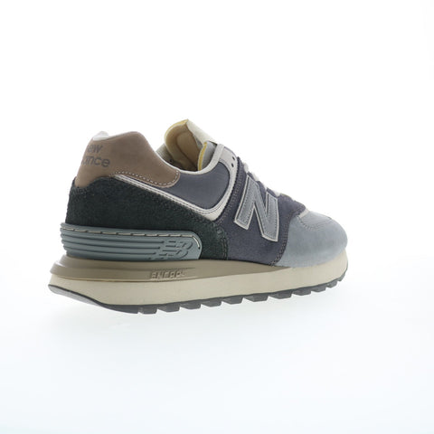 New Balance 574 XU574LGG2 Mens Gray Suede Lifestyle Sneakers Shoes
