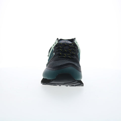 New Balance 574 XU574TX2 Mens Black Suede Lifestyle Sneakers Shoes