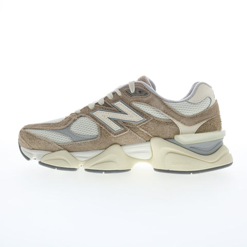 New Balance 9060 XU9060HSB Mens Brown Suede Lifestyle Sneakers Shoes