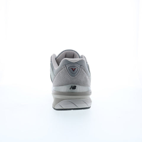 New Balance 990 XW990GL5 Womens Gray Wide Suede Lifestyle Sneakers Shoes