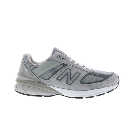 New Balance 990 XW990GL5 Womens Gray Wide Suede Lifestyle Sneakers Shoes