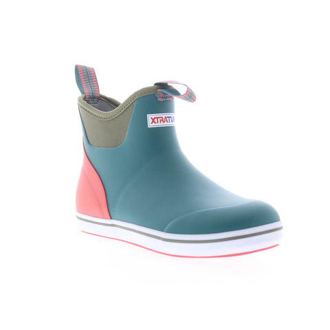 Xtratuf Ankle Deck Boot 6" Waterproof XWAB304 Womens Green Fishing Boots