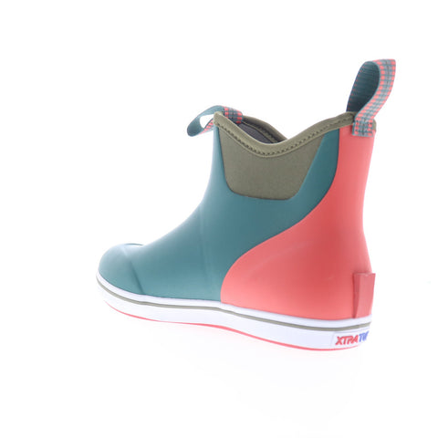 Xtratuf Ankle Deck Boot 6" Waterproof XWAB304 Womens Green Fishing Boots