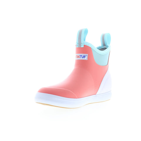 Xtratuf Ankle Deck Boot 6" Waterproof XWAB7EC Womens Pink Fishing Boots
