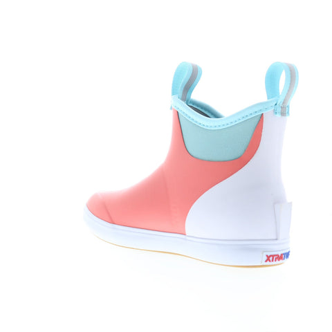 Xtratuf Ankle Deck Boot 6" Waterproof XWAB7EC Womens Pink Fishing Boots