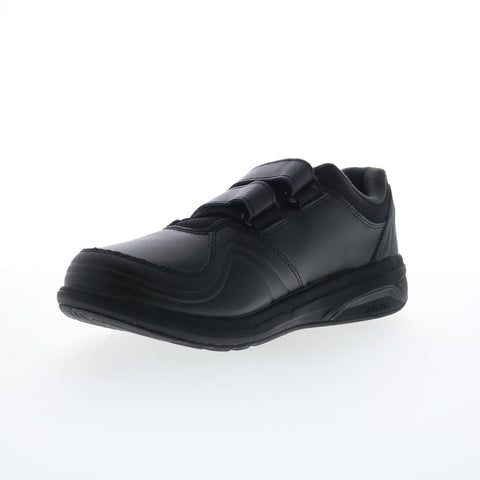 New Balance 813 XWW813HBK Womens Black Wide Leather Lifestyle Sneakers Shoes