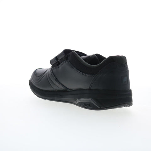 New Balance 813 XWW813HBK Womens Black Wide Leather Lifestyle Sneakers Shoes