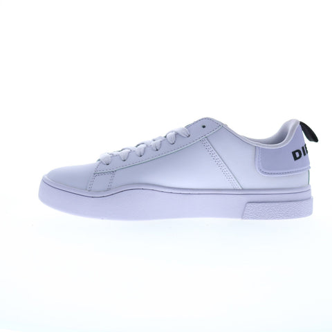 Diesel S-Clever Low Y02042-P3413-T5172 Womens White Lifestyle Sneakers Shoes