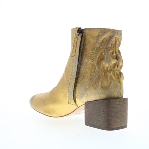 Diesel Jaynet MAB Y02306-P1539-H0500 Womens Gold Ankle & Booties Boots