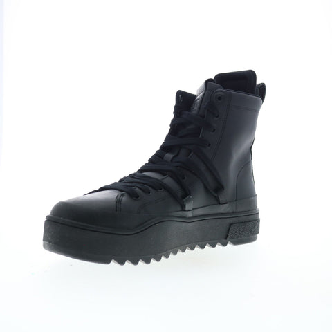 Diesel H-Shika HB Y02731-PR013-T8013 Mens Black Leather Casual Dress Boots