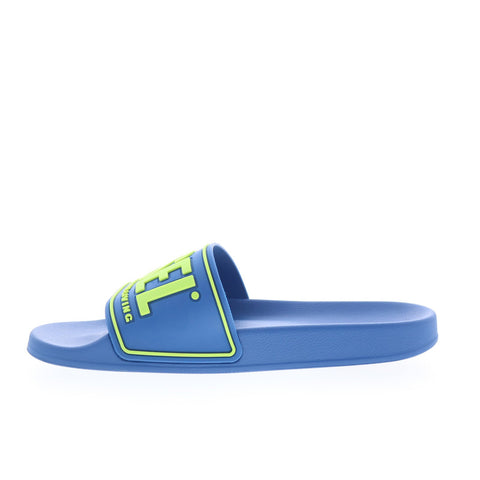 Diesel SA-Mayemi CC Y02801-P4441-H9360 Mens Blue Slides Sandals Shoes