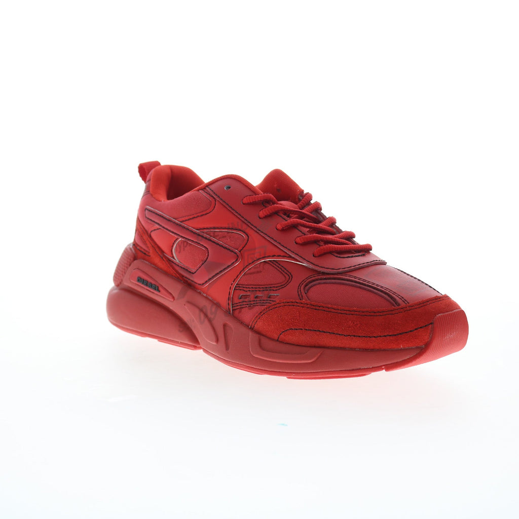 Diesel S-Serendipity Sport Mens Red Canvas Lifestyle Sneakers Shoes ...