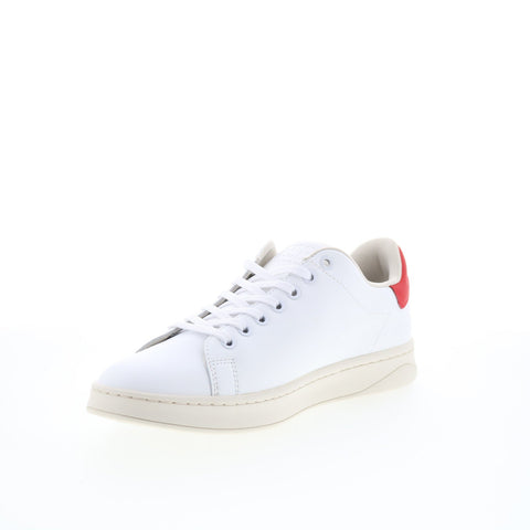 Diesel S-Athene Low Mens White Leather Lifestyle Sneakers Shoes