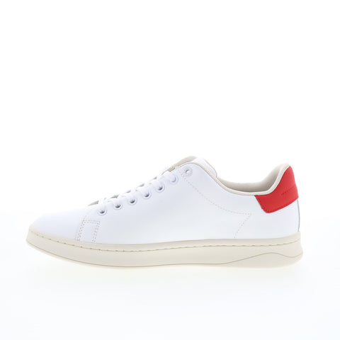 Diesel S-Athene Low Mens White Leather Lifestyle Sneakers Shoes