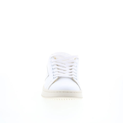 Diesel S-Athene Low W Womens White Leather Lifestyle Sneakers Shoes