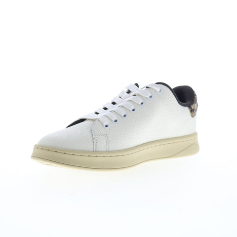 Diesel S-Athene Low W Womens Beige Leather Lifestyle Sneakers Shoes