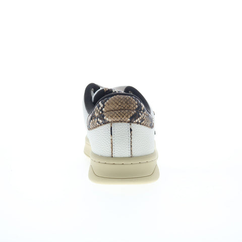 Diesel S-Athene Low W Womens Beige Leather Lifestyle Sneakers Shoes