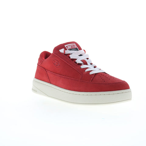Diesel S-Sinna Low Y02871-PR032-T4341 Mens Red Lifestyle Sneakers Shoes