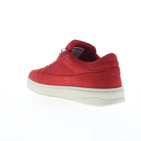 Diesel S-Sinna Low Y02871-PR032-T4341 Mens Red Lifestyle Sneakers Shoes