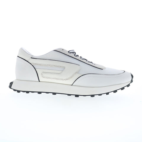 Diesel S-Racer LC Y02873-P5653-H1527 Mens White Lifestyle Sneakers Shoes