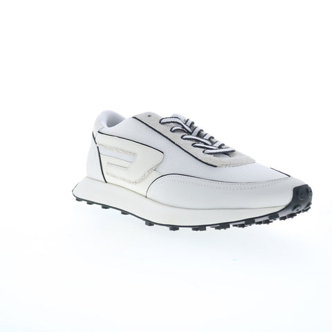 Diesel S-Racer LC Y02873-P5653-H1527 Mens White Lifestyle Sneakers Shoes