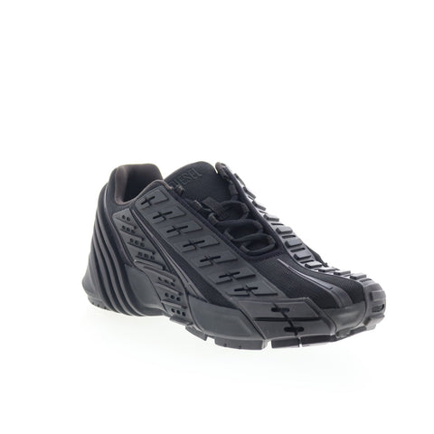 Diesel S-Prototype Low Mens Black Synthetic Lifestyle Sneakers Shoes