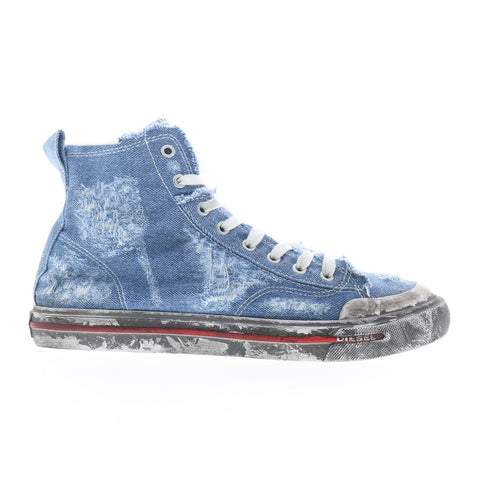 Diesel S-Athos Mid Y02879-P5600-H4187 Mens Blue Lifestyle Sneakers Shoes