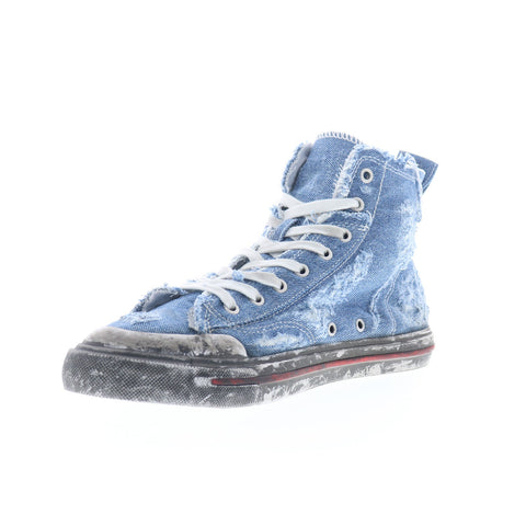 Diesel S-Athos Mid Y02879-P5600-H4187 Mens Blue Lifestyle Sneakers Shoes