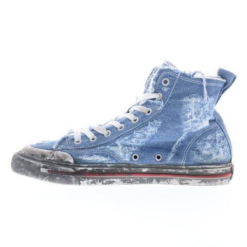 Diesel S-Athos Mid Y02879-P5600-H4187 Mens Blue Lifestyle Sneakers Shoes