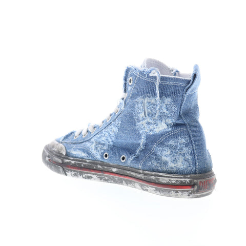 Diesel S-Athos Mid Y02879-P5600-H4187 Mens Blue Lifestyle Sneakers Shoes