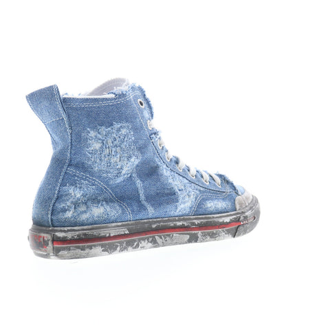 Diesel S-Athos Mid Y02879-P5600-H4187 Mens Blue Lifestyle Sneakers Shoes