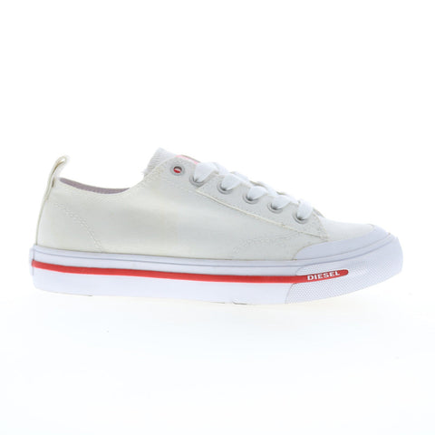 Diesel S-Athos Low W Y02881-PR012-T1003 Womens White Lifestyle Sneakers Shoes