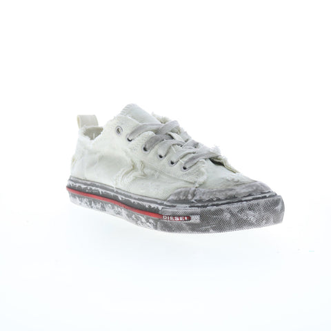 Diesel S-Athos Low Y02882-P5600-H8891 Mens Gray Lifestyle Sneakers Shoes